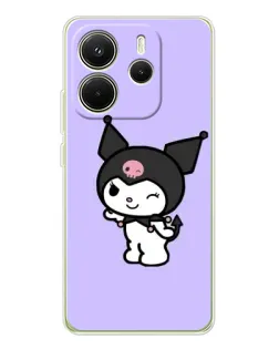 Чохол для Xiaomi Redmi Note 14 4G (EU) з картинкою «Класична Kuromi» Чохол для Xiaomi Redmi Note 14 4G (EU) з картинкою «Класична Kuromi»