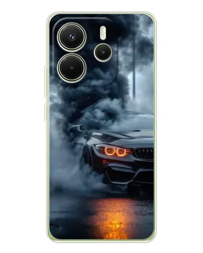 Чехол для Xiaomi Redmi Note 14 4G (EU) с картинкой «BMW M-Power — абстракция» Чехол для Xiaomi Redmi Note 14 4G (EU) с картинкой «BMW M-Power — абстракция»