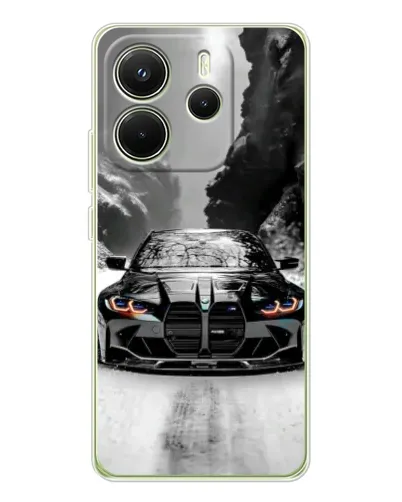 Чехол для Xiaomi Redmi Note 14 4G (EU) с картинкой «BMW — акварельный дрифт» Чехол для Xiaomi Redmi Note 14 4G (EU) с картинкой «BMW — акварельный дрифт»