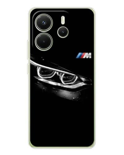 Чехол для Xiaomi Redmi Note 14 4G (EU) с картинкой «BMW — взгляд тигра» Чехол для Xiaomi Redmi Note 14 4G (EU) с картинкой «BMW — взгляд тигра»