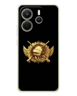 Чехол для Xiaomi Redmi Note 14 4G (EU) с картинкой «PUBG — оранжевый градиент» Чехол для Xiaomi Redmi Note 14 4G (EU) с картинкой «PUBG — оранжевый градиент»