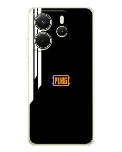 Чехол для Xiaomi Redmi Note 14 4G (EU) с картинкой «PUBG — вертикальные линии» Чехол для Xiaomi Redmi Note 14 4G (EU) с картинкой «PUBG — вертикальные линии»