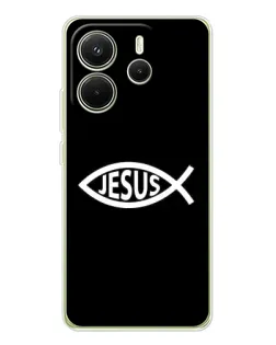 Чехол для Xiaomi Redmi Note 14 4G (EU) с картинкой «Классический Jesus»