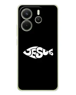 Чохол для Xiaomi Redmi Note 14 4G (EU) з картинкою «Риба Jesus» Чохол для Xiaomi Redmi Note 14 4G (EU) з картинкою «Риба Jesus»