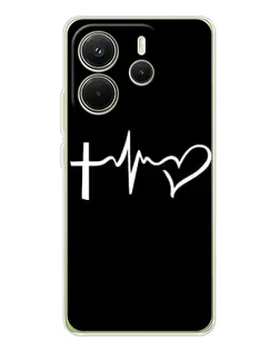 Чохол для Xiaomi Redmi Note 14 4G (EU) з картинкою «Пульс віри» Чохол для Xiaomi Redmi Note 14 4G (EU) з картинкою «Пульс віри»
