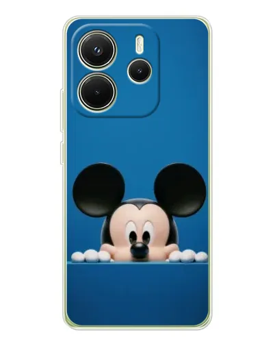 Чехол для Xiaomi Redmi Note 14 4G (EU) с картинкой «Микки выглядывает» Чехол для Xiaomi Redmi Note 14 4G (EU) с картинкой «Микки выглядывает»