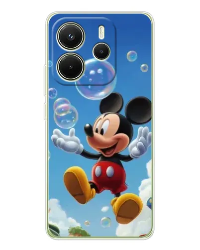 Чехол для Xiaomi Redmi Note 14 4G (EU) с картинкой «Mickey и мыльные пузыри» Чехол для Xiaomi Redmi Note 14 4G (EU) с картинкой «Mickey и мыльные пузыри»