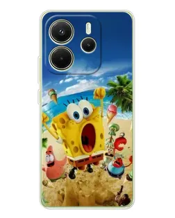 Чехол для Xiaomi Redmi Note 14 4G (EU) с картинкой «Развлечения на пляже»