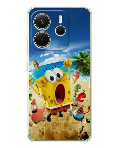 Чехол для Xiaomi Redmi Note 14 4G (EU) с картинкой «Развлечения на пляже»