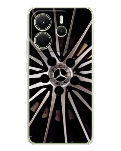 Чехол для Xiaomi Redmi Note 14 4G (EU) с картинкой «Диск Mercedes»