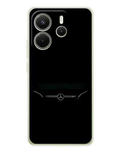 Чехол для Xiaomi Redmi Note 14 4G (EU) с картинкой «Mercedes Stealth Look»