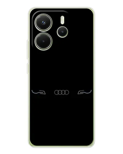 Чехол для Xiaomi Redmi Note 14 4G (EU) с картинкой «Audi — световой подпись» Чехол для Xiaomi Redmi Note 14 4G (EU) с картинкой «Audi — световой подпись»