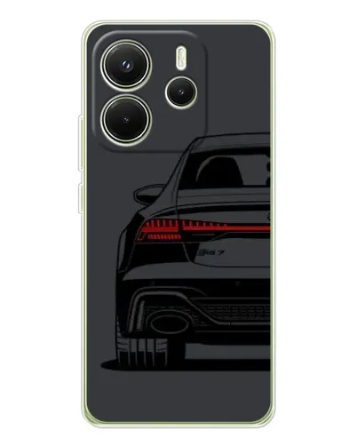 Чехол для Xiaomi Redmi Note 14 4G (EU) с картинкой «Задняя часть Audi — арт» Чехол для Xiaomi Redmi Note 14 4G (EU) с картинкой «Задняя часть Audi — арт»