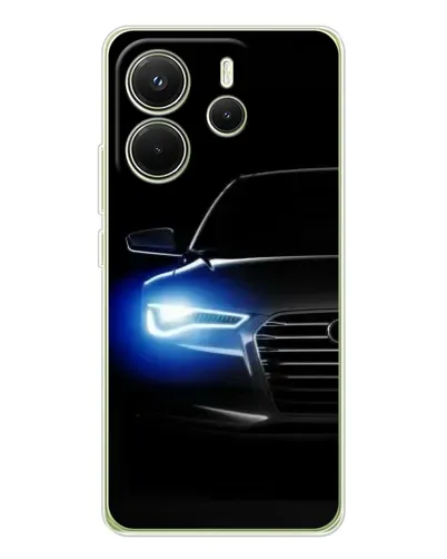 Чехол для Xiaomi Redmi Note 14 4G (EU) с картинкой «Неоновый взгляд Audi» Чехол для Xiaomi Redmi Note 14 4G (EU) с картинкой «Неоновый взгляд Audi»