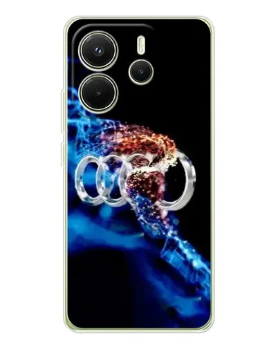 Чехол для Xiaomi Redmi Note 14 4G (EU) с картинкой «Энергия лого Audi» Чехол для Xiaomi Redmi Note 14 4G (EU) с картинкой «Энергия лого Audi»