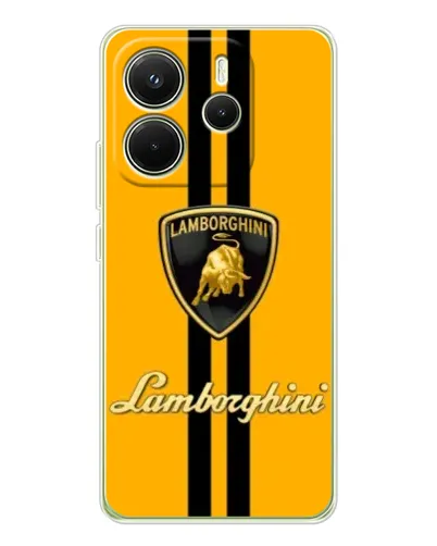 Чехол для Xiaomi Redmi Note 14 4G (EU) с картинкой «Lamborghini Stripe желтый» Чехол для Xiaomi Redmi Note 14 4G (EU) с картинкой «Lamborghini Stripe желтый»