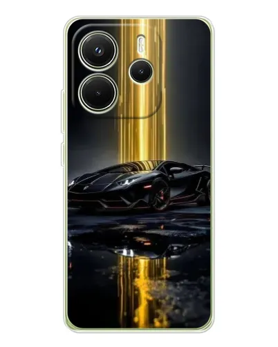 Чехол для Xiaomi Redmi Note 14 4G (EU) с картинкой «Ночной Lamborghini драйв» Чехол для Xiaomi Redmi Note 14 4G (EU) с картинкой «Ночной Lamborghini драйв»