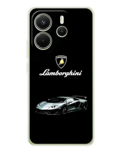 Чехол для Xiaomi Redmi Note 14 4G (EU) с картинкой «Логотип Lamborghini классика» Чехол для Xiaomi Redmi Note 14 4G (EU) с картинкой «Логотип Lamborghini классика»
