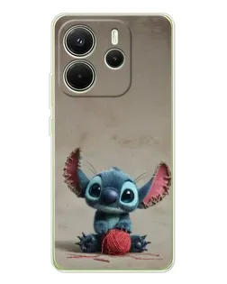 Чехол для Xiaomi Redmi Note 14 4G (EU) с картинкой «Стич на коричневом фоне» Чехол для Xiaomi Redmi Note 14 4G (EU) с картинкой «Стич на коричневом фоне»