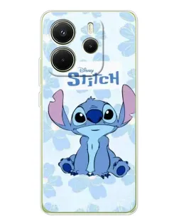 Чехол для Xiaomi Redmi Note 14 4G (EU) с картинкой «Stitch среди цветов» Чехол для Xiaomi Redmi Note 14 4G (EU) с картинкой «Stitch среди цветов»