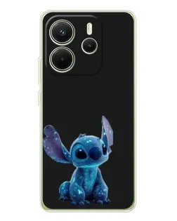Чехол для Xiaomi Redmi Note 14 4G (EU) с картинкой «Стич на черном» Чехол для Xiaomi Redmi Note 14 4G (EU) с картинкой «Стич на черном»