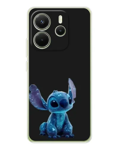 Чехол для Xiaomi Redmi Note 14 4G (EU) с картинкой «Стич на черном» Чехол для Xiaomi Redmi Note 14 4G (EU) с картинкой «Стич на черном»