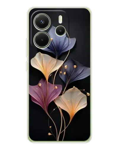 Чехол для Xiaomi Redmi Note 14 4G (EU) с картинкой «Лиловые цветы грации» Чехол для Xiaomi Redmi Note 14 4G (EU) с картинкой «Лиловые цветы грации»