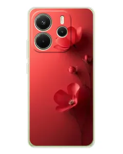 Чехол для Xiaomi Redmi Note 14 4G (EU) с картинкой «Маковые соцветия» Чехол для Xiaomi Redmi Note 14 4G (EU) с картинкой «Маковые соцветия»