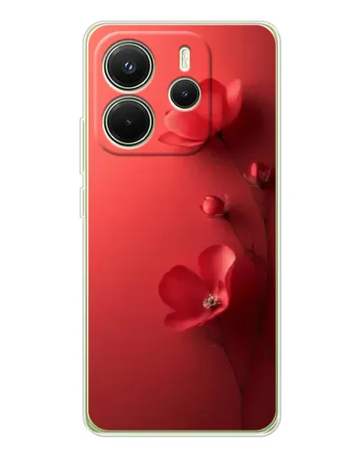Чехол для Xiaomi Redmi Note 14 4G (EU) с картинкой «Маковые соцветия» Чехол для Xiaomi Redmi Note 14 4G (EU) с картинкой «Маковые соцветия»