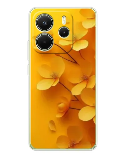 Чехол для Xiaomi Redmi Note 14 4G (EU) с картинкой «Золотые лепестки» Чехол для Xiaomi Redmi Note 14 4G (EU) с картинкой «Золотые лепестки»