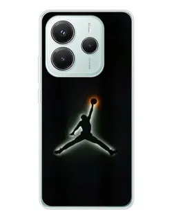 Чехол для Xiaomi Redmi Note 14 5G с картинкой «Jordan Gradient Logo» Чехол для Xiaomi Redmi Note 14 5G с картинкой «Jordan Gradient Logo»