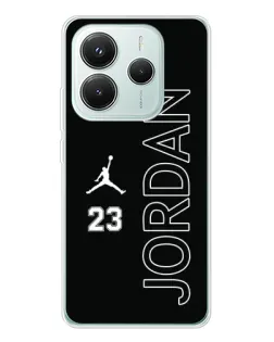 Чехол для Xiaomi Redmi Note 14 5G с картинкой «Jordan Vertical»