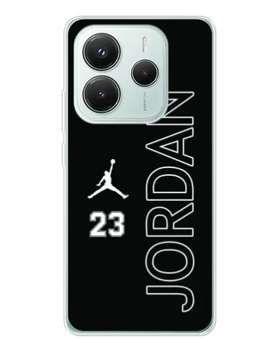 Чехол для Xiaomi Redmi Note 14 5G с картинкой «Jordan Vertical»