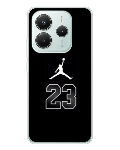 Чехол для Xiaomi Redmi Note 14 5G с картинкой «Jordan Flight 23»