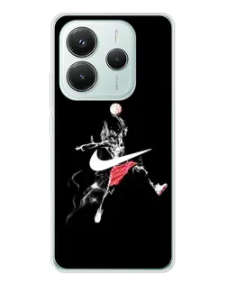 Чехол для Xiaomi Redmi Note 14 5G с картинкой «Jordan Jumpman»