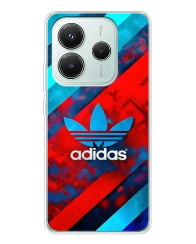 Чехол для Xiaomi Redmi Note 14 5G с картинкой «Абстракция Adidas» Чехол для Xiaomi Redmi Note 14 5G с картинкой «Абстракция Adidas»