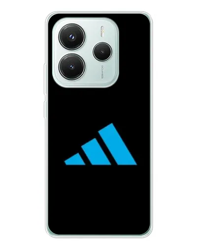 Чехол для Xiaomi Redmi Note 14 5G с картинкой «Adidas Cyan Logo» Чехол для Xiaomi Redmi Note 14 5G с картинкой «Adidas Cyan Logo»