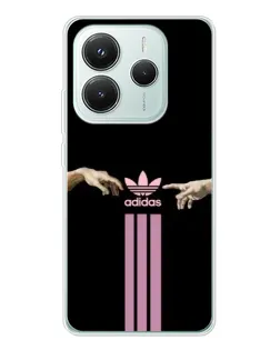 Чехол для Xiaomi Redmi Note 14 5G с картинкой «Adidas Hands»
