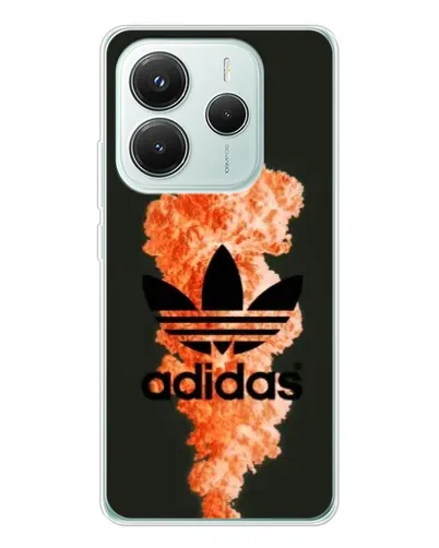Чехол для Xiaomi Redmi Note 14 5G с картинкой «Оранжевый дым Adidas» Чехол для Xiaomi Redmi Note 14 5G с картинкой «Оранжевый дым Adidas»