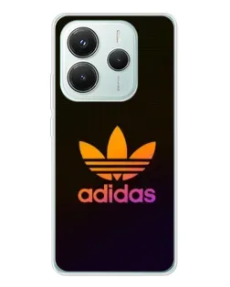 Чехол для Xiaomi Redmi Note 14 5G с картинкой «Градиент Adidas»