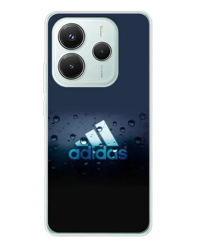 Чехол для Xiaomi Redmi Note 14 5G с картинкой «Adidas Water Drops» Чехол для Xiaomi Redmi Note 14 5G с картинкой «Adidas Water Drops»