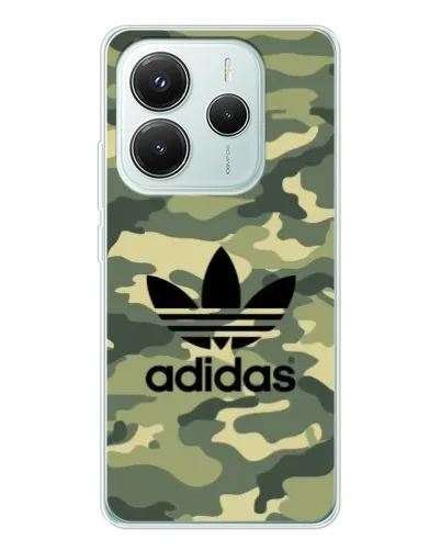 Чехол для Xiaomi Redmi Note 14 5G с картинкой «Милитари стиль Adidas» Чехол для Xiaomi Redmi Note 14 5G с картинкой «Милитари стиль Adidas»