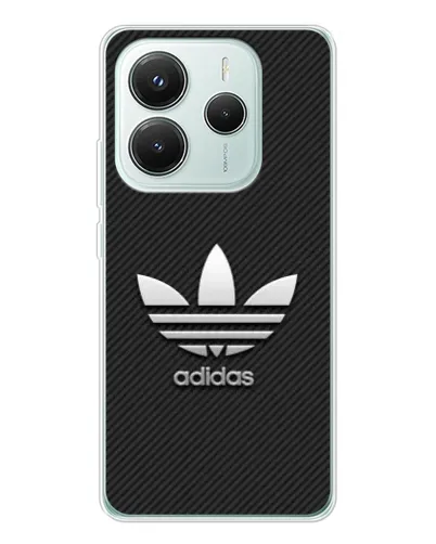 Чехол для Xiaomi Redmi Note 14 5G с картинкой «Adidas Карбоновая текстура» Чехол для Xiaomi Redmi Note 14 5G с картинкой «Adidas Карбоновая текстура»