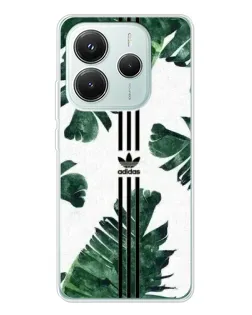 Чехол для Xiaomi Redmi Note 14 5G с картинкой «Пальмовые листья адидас»