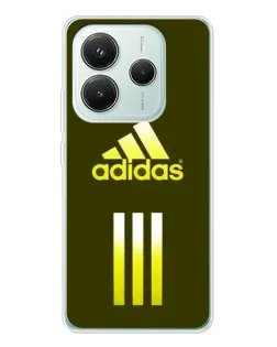 Чехол для Xiaomi Redmi Note 14 5G с картинкой «Оливковый градиент Adidas»