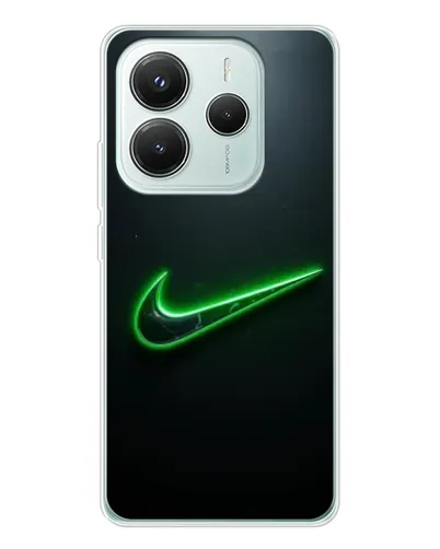 Чехол для Xiaomi Redmi Note 14 5G с картинкой «Неоновый контур Nike» Чехол для Xiaomi Redmi Note 14 5G с картинкой «Неоновый контур Nike»