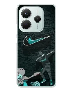 Чехол для Xiaomi Redmi Note 14 5G с картинкой «Спортивный арт Nike» Чехол для Xiaomi Redmi Note 14 5G с картинкой «Спортивный арт Nike»