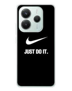 Чехол для Xiaomi Redmi Note 14 5G с картинкой «Классический принт Nike» Чехол для Xiaomi Redmi Note 14 5G с картинкой «Классический принт Nike»