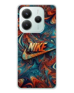 Чехол для Xiaomi Redmi Note 14 5G с картинкой «Nike в абстракции» Чехол для Xiaomi Redmi Note 14 5G с картинкой «Nike в абстракции»