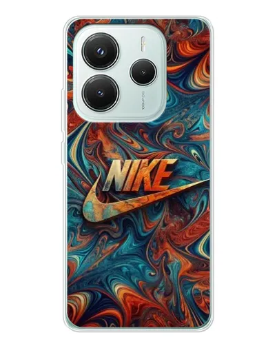 Чехол для Xiaomi Redmi Note 14 5G с картинкой «Nike в абстракции» Чехол для Xiaomi Redmi Note 14 5G с картинкой «Nike в абстракции»